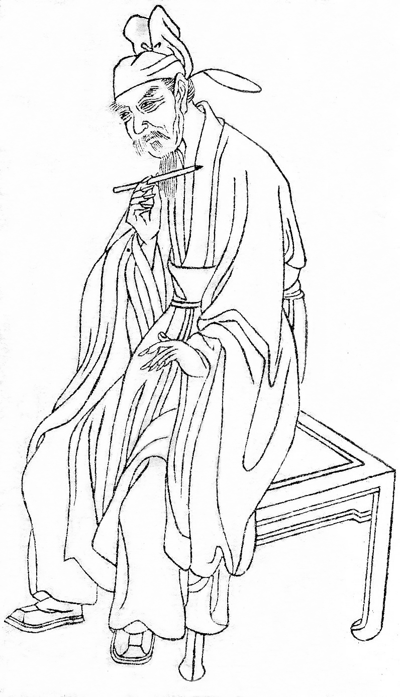 屈原画像