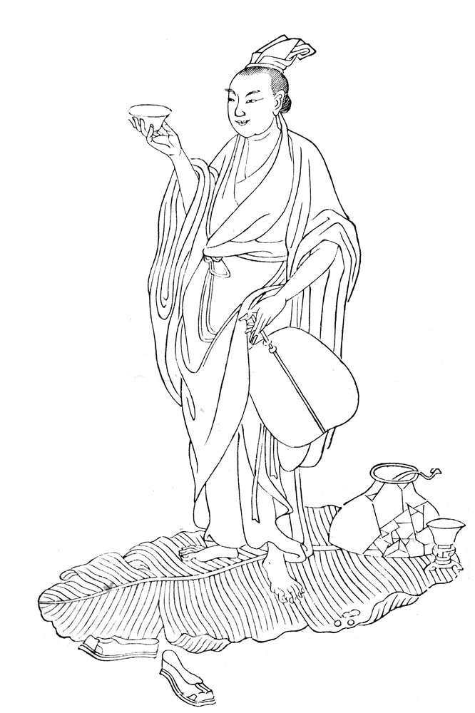 王勃像