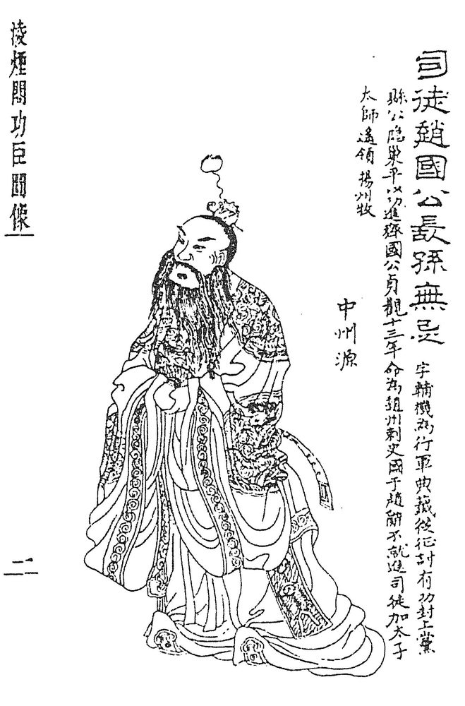 长孙无忌画像
