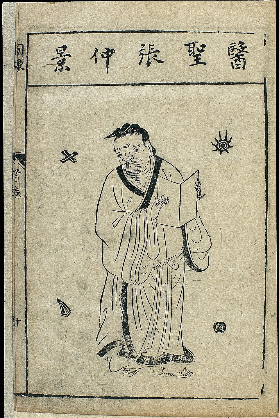 张仲景画像